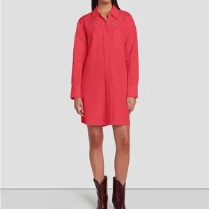 7 For All Mankind Red Garment